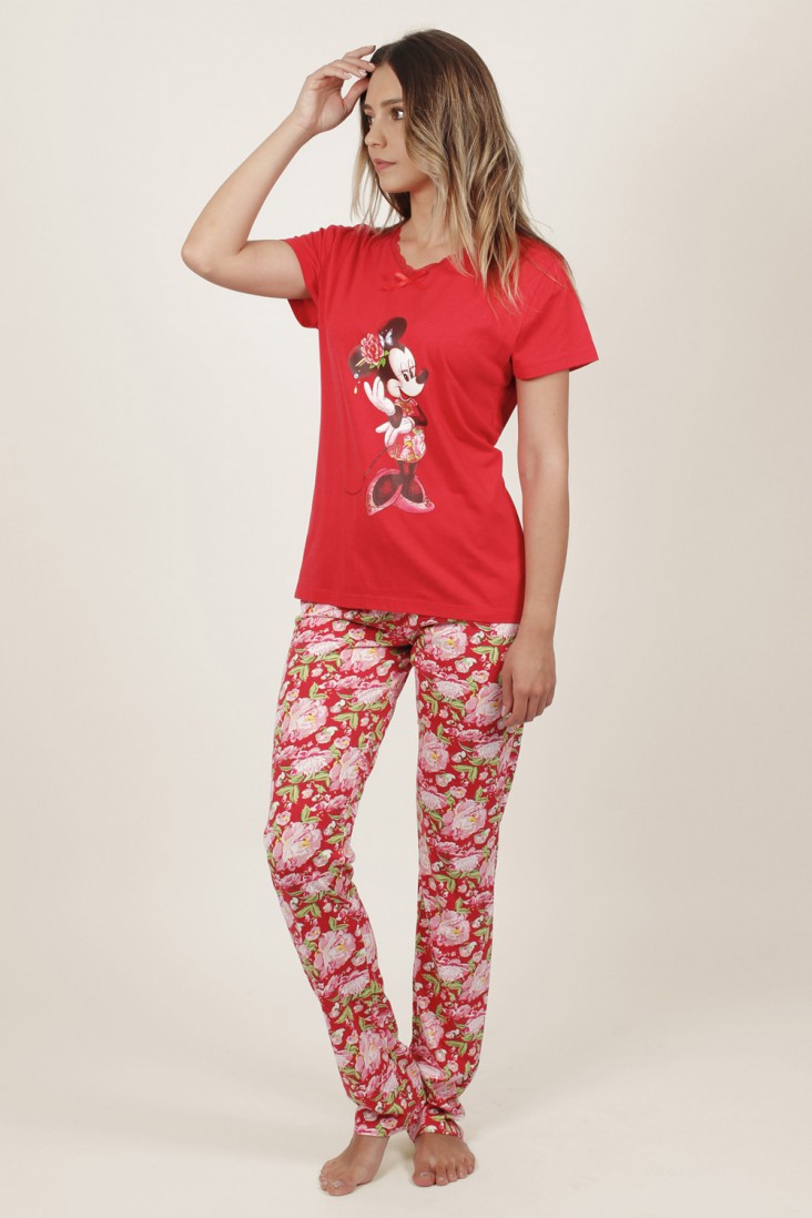 Pijama Pantalón Largo Minnie Disney