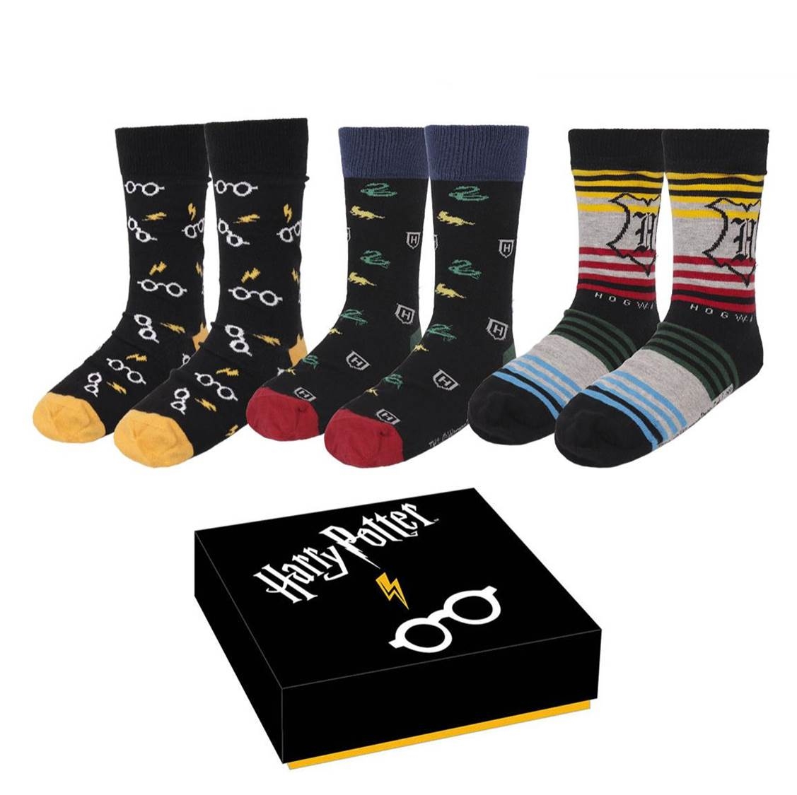 Pack 3 Calcetines Harry Potter