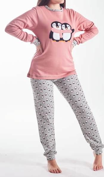 Pijama Algodón Pingüinos