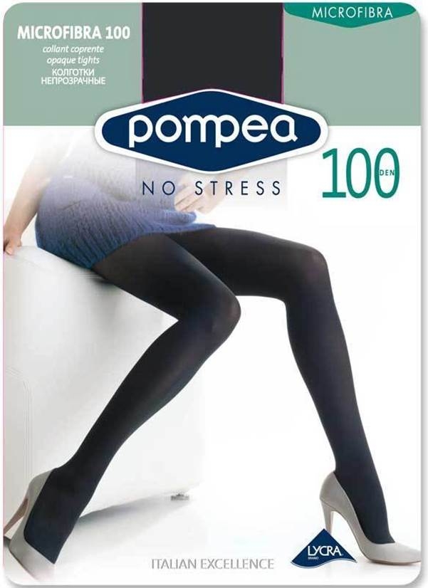 Panty Microfibra 100 Den Pompea