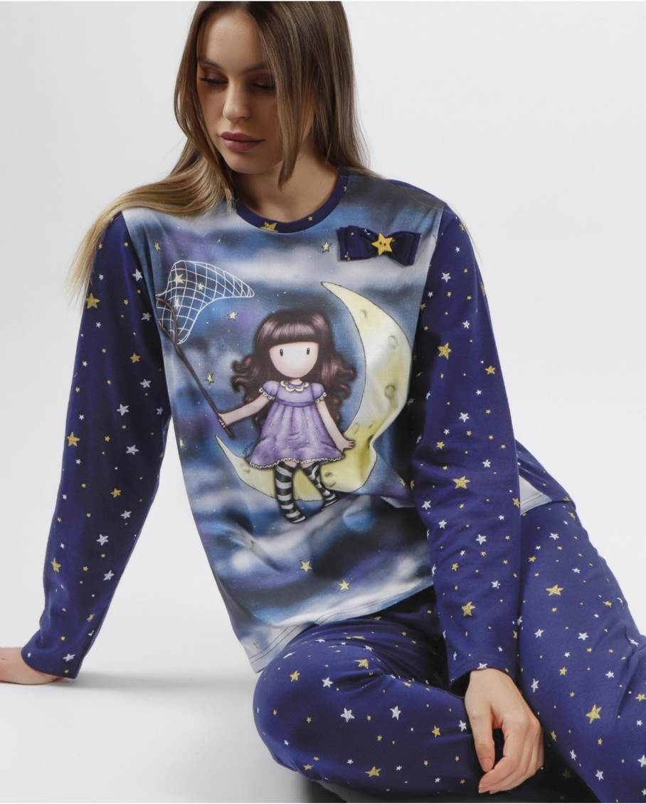  Pijama  Largo  Luna Gorjuss 