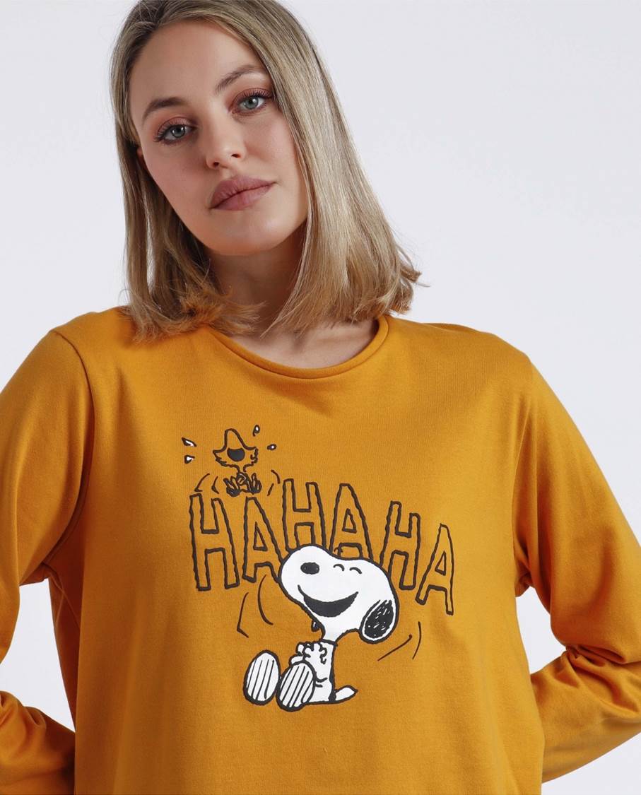 Pijama Largo Snoopy Admas