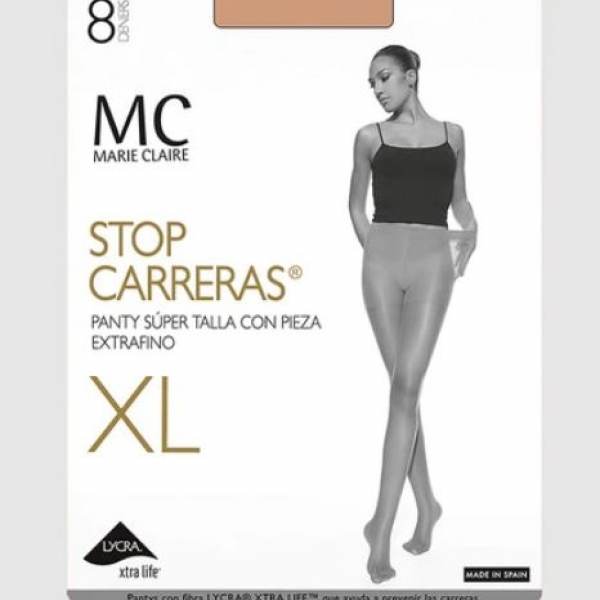 Panty Stop Carreras 8 Den XL Marie Claire