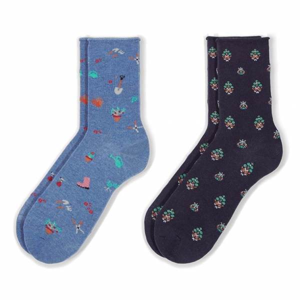 Pack 2 Calcetines Flores Soxland